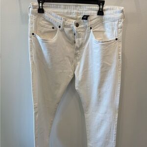 &Denim Men’s White Jeans